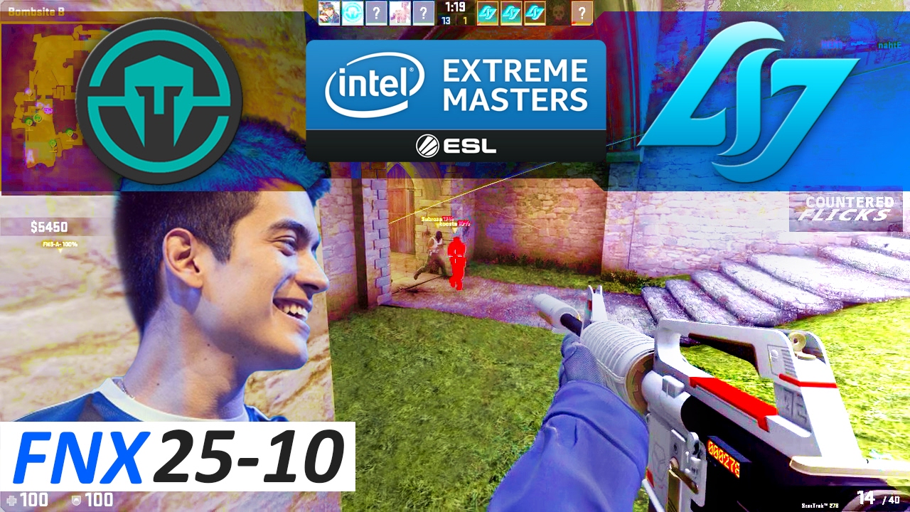 fnx POV 25-10 / CLG vs. Immortals / Cobblestone / IEM Katowice 2017 - NA Qualifier