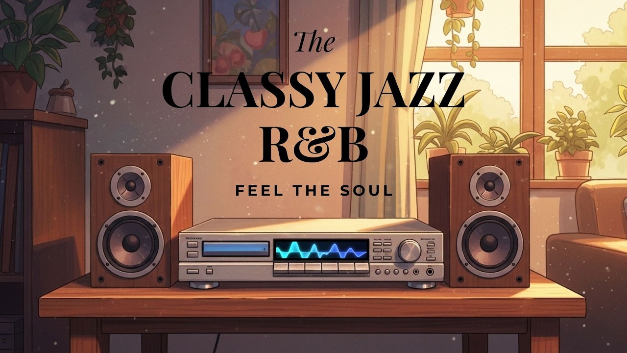 Obsidian Lounge – Classy Jazz R&B Mix for Relaxing Evenings