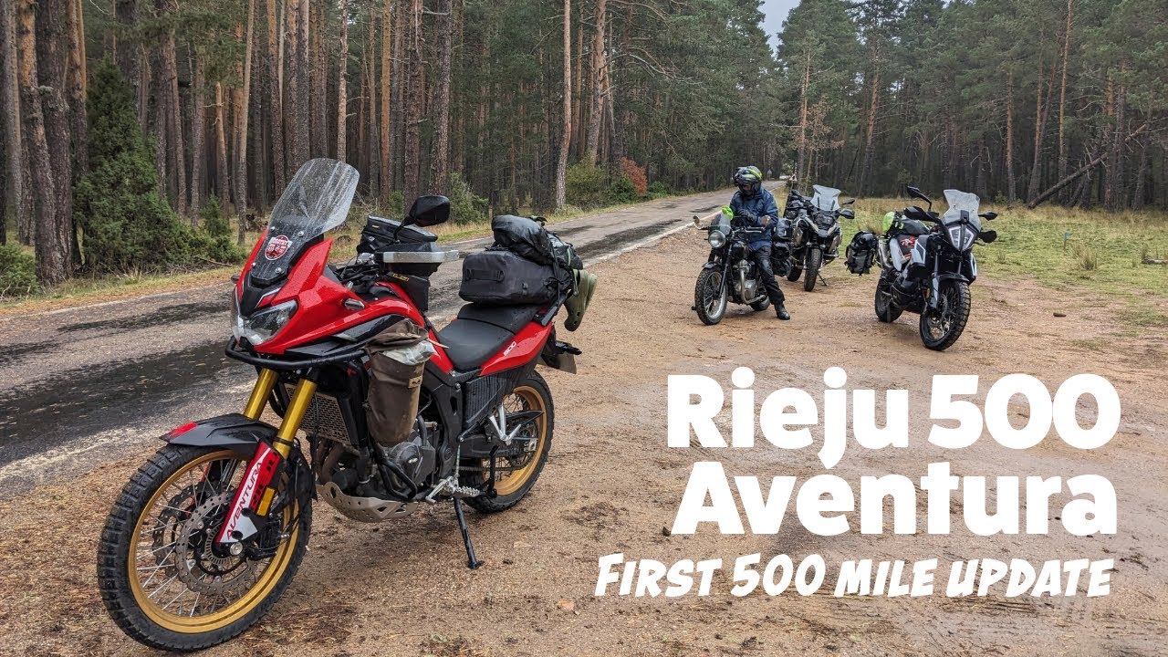 Первые 500 миль на Rieju 500 Aventura