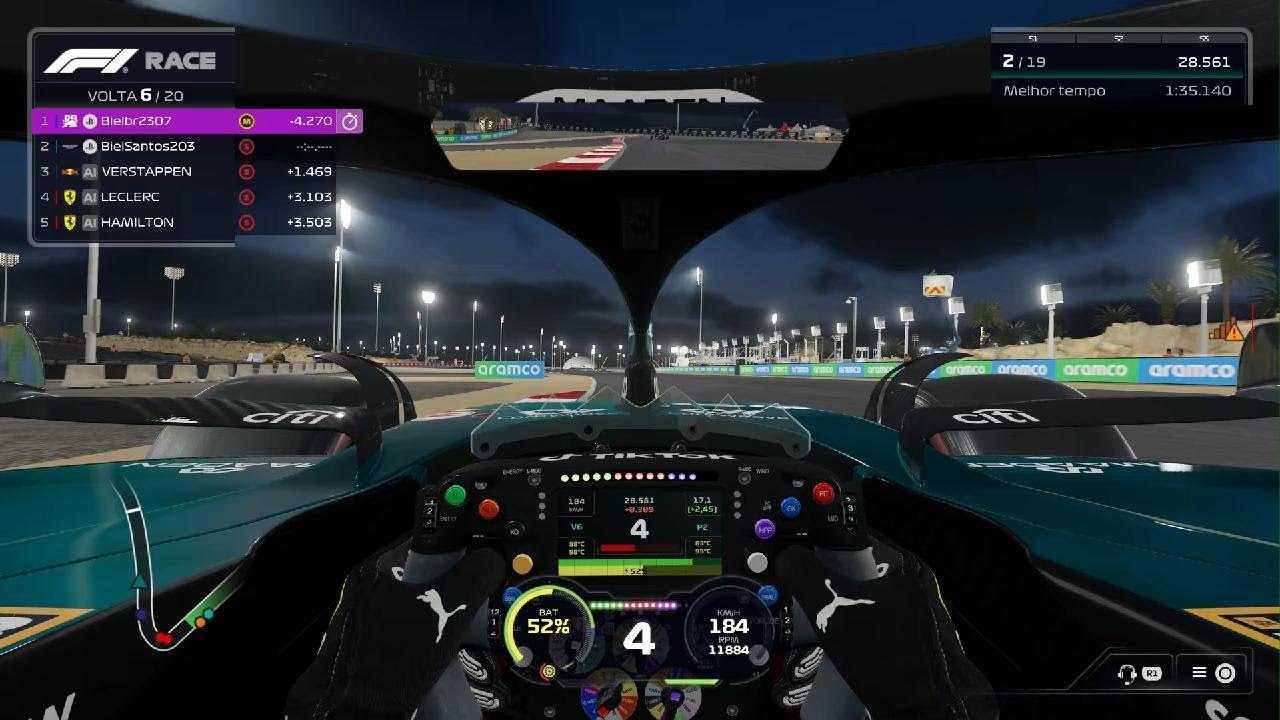 Onboard GP Bahrein