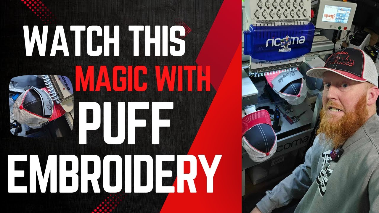 Unveiling TC1501 Secrets: Puff Embroidery and Foam Unleashed! Watch How I Fix My Mess-ups!