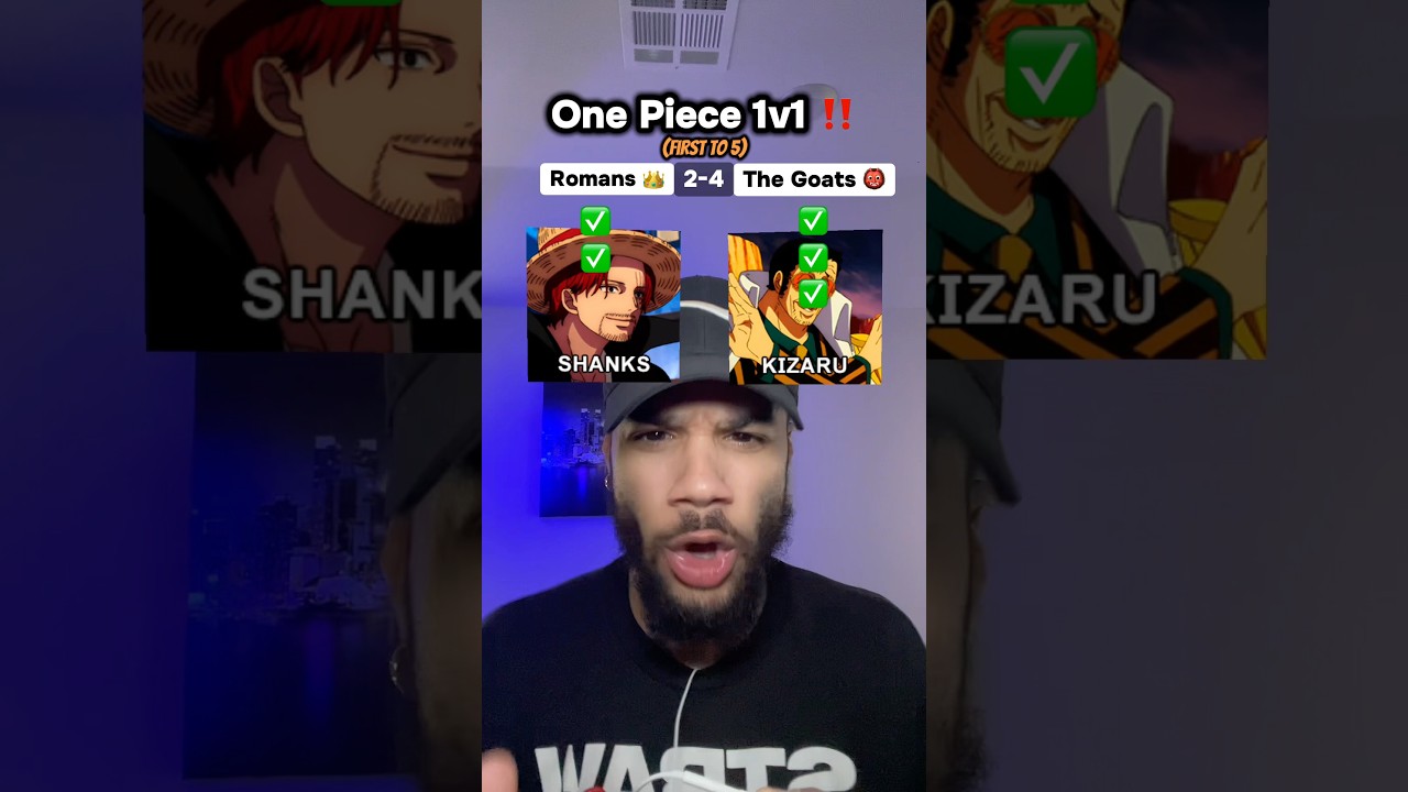 RUTHLESS One Piece 1v1, FIRST TO 5 WINS! 😤🐦&zwj;🔥 #anime #onepiece #luffy #zoro #shorts