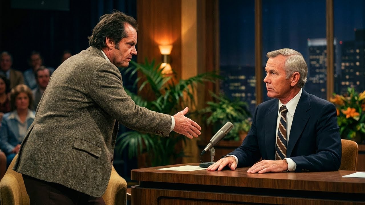 Johnny Carson Refused to Shake Jack Nicholson’s Hand — What Jack Said Left the Studio Frozen!