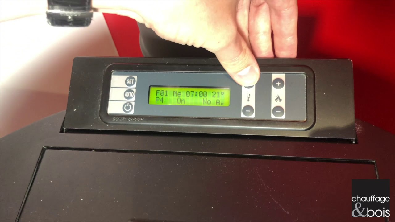 Altaflam - Programmation d'un poêle à granulés