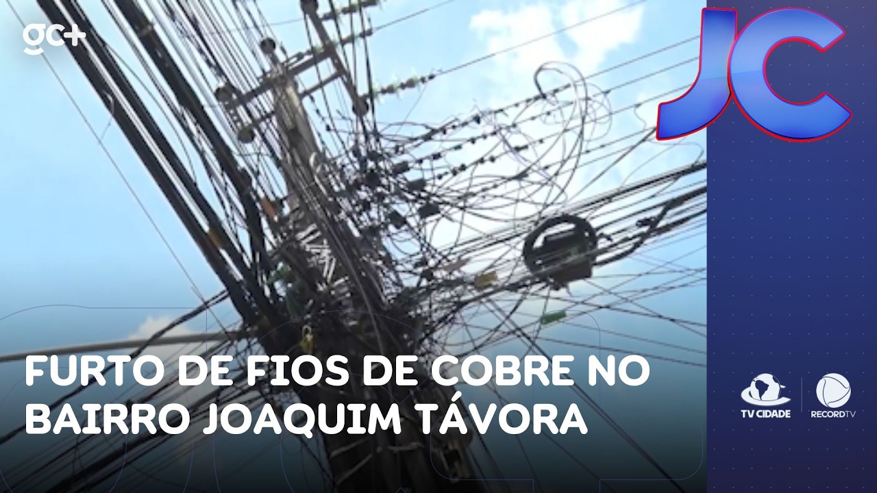 Furto de fios de cobre deixa moradores sem energia e comércios fechados por horas | Jornal da Cidade