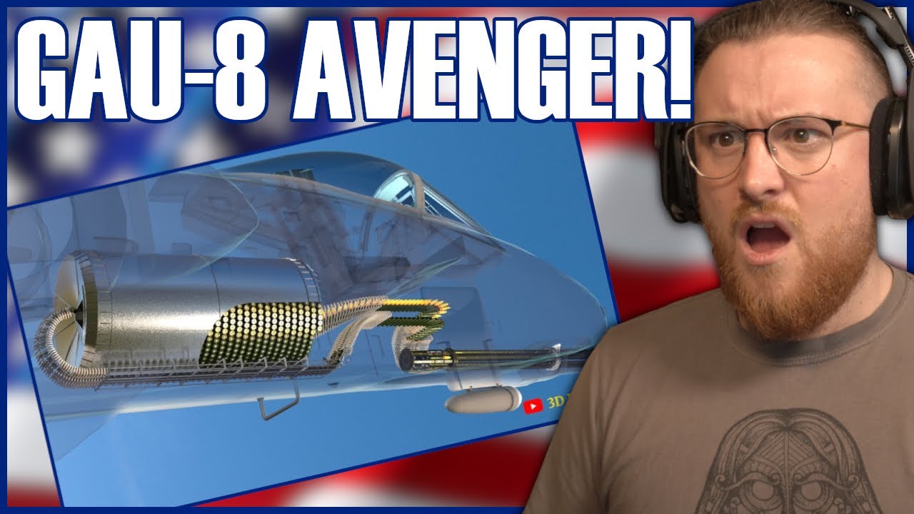 Royal Marine Reacts To How a A-10 Warthog’s “GAU-8 Avenger” Works