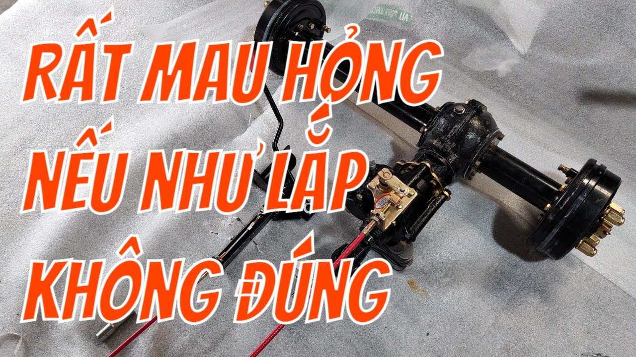 HƯỚNG DẪN LẮP ĐẶT BỘ SỐ PHỤ RẤT QUAN TRỌNG CHO KHÁCH MỚI CHẾ XE LẦN ĐẦU