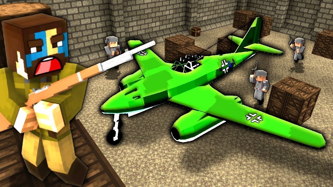SECRET ENEMY AIRFIELD! - Minecraft WW2 (Heroes & Generals) - S3E12