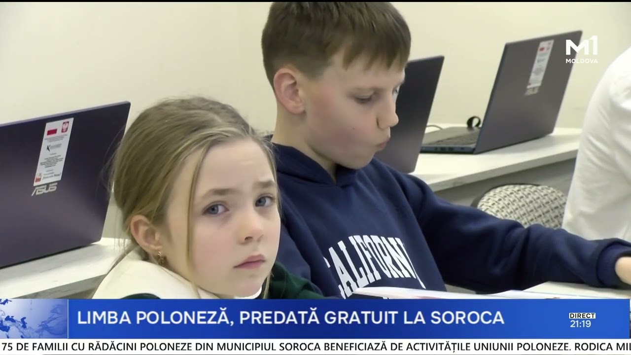 Burse de studii în Polonia pentru tinerii din R. Moldova: Limba poloneză, predată gratuit la Soroca
