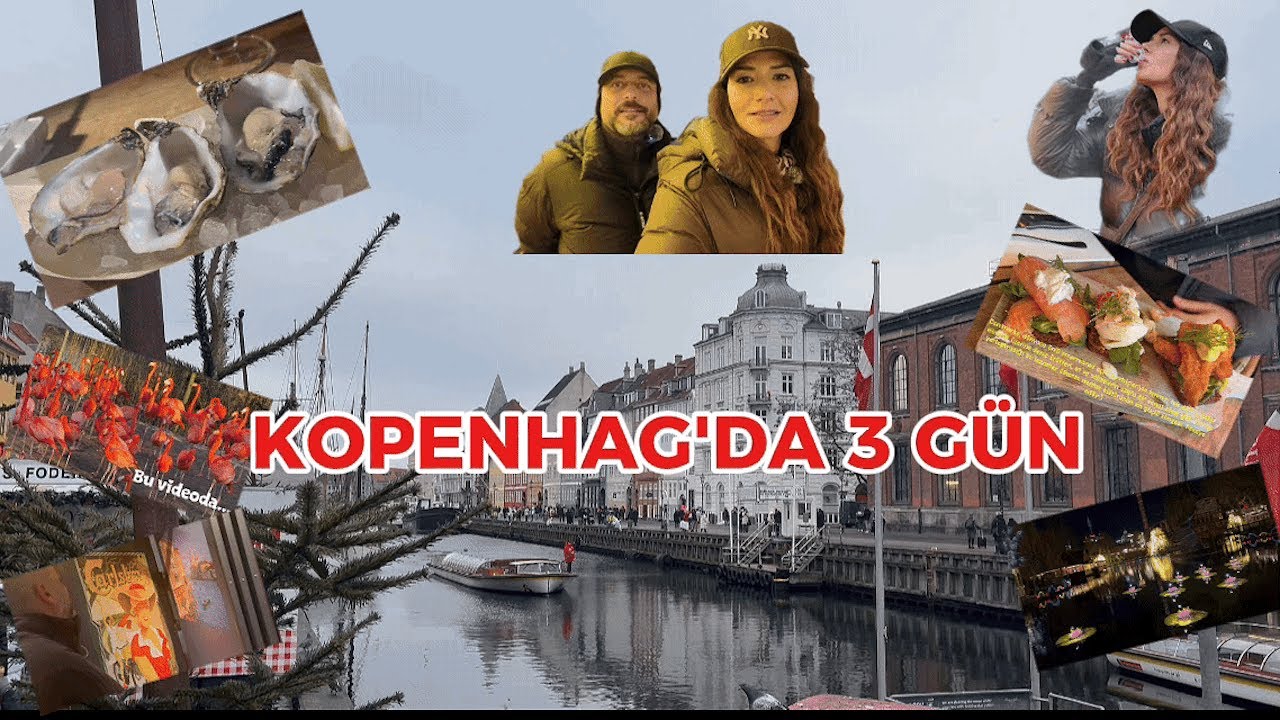 KOPENHAG GEZİSİ | 3 GÜNDE NYHAVN, TIVOLI VE NEFİS LEZZETLER 🇩🇰