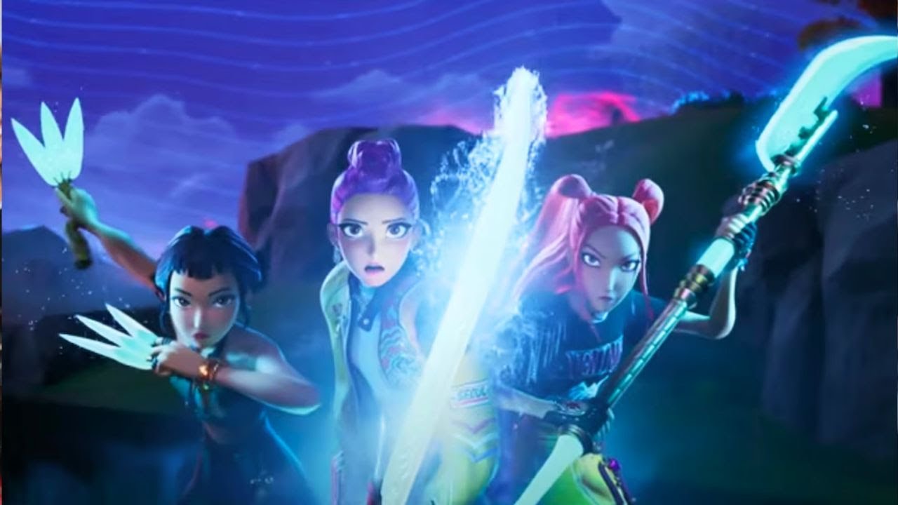 FORTNITE X K-POP DEMON HUNTERS НАКОНЕЦ-ТО ЗДЕСЬ! (Новые скины и мифические предметы)
