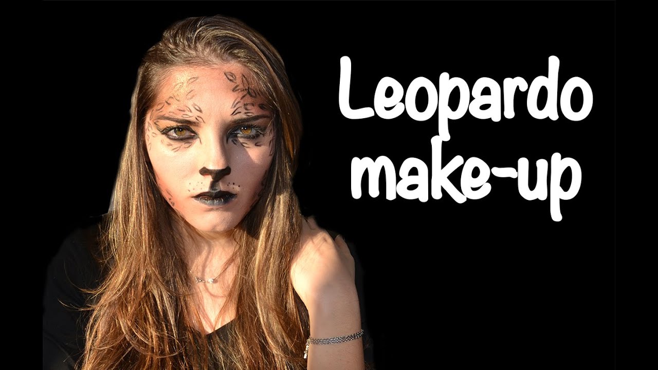 Make up leopardo- trucco carnevale
