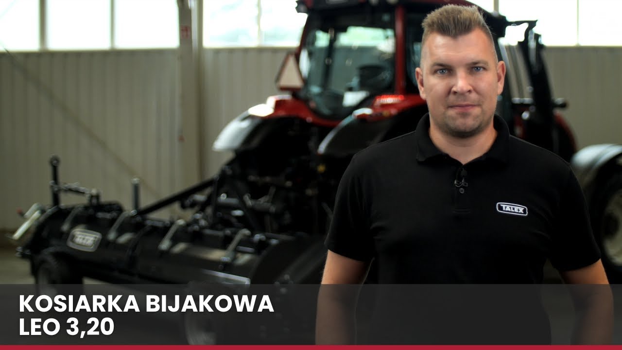 KOSIARKA BIJAKOWA/MULCZER LEO 3,20 TALEX. Jakie jest wyposażenie maszyny?