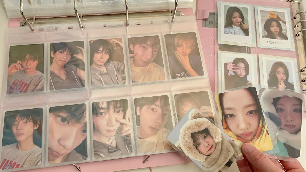 storing photocards- Txt + Loona + Enhypen + more 