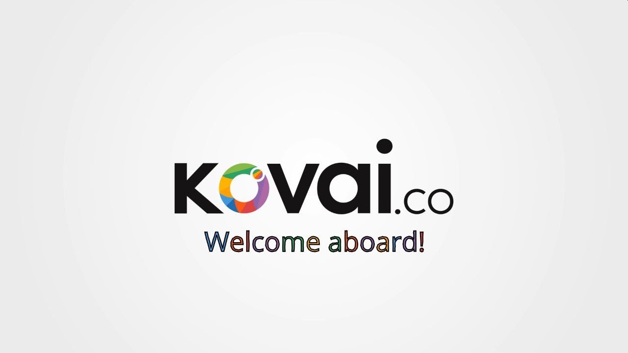 Kovai.co - Welcome Aboard