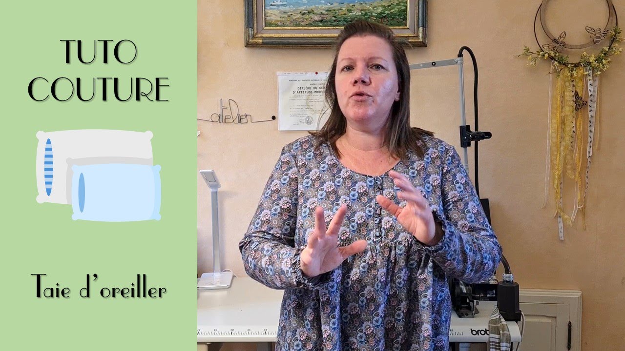 Tuto couture facile : La taie d'oreiller
