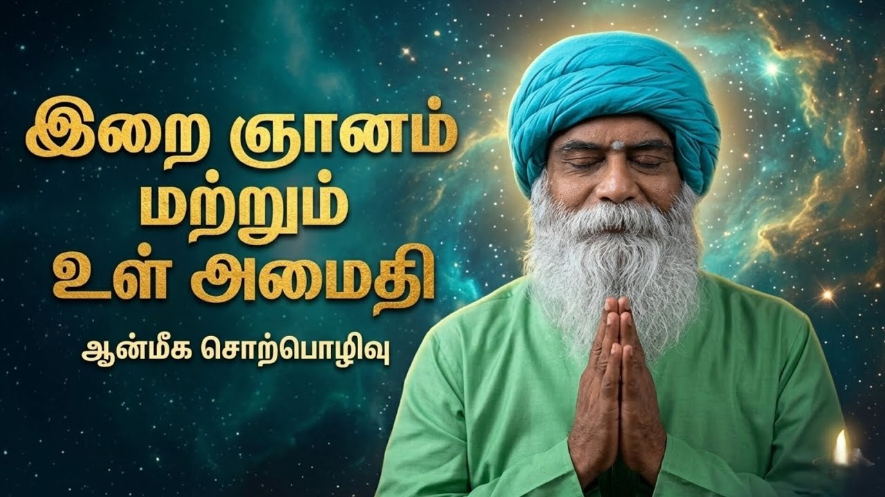 உள்ளமைதி பெறும் ரகசியம் | இறை ஞானம் விளக்கும் ஆன்மிக உரை