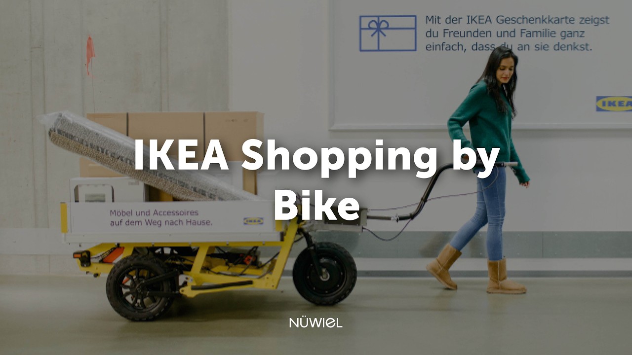 IKEA & NÜWIEL | Sustainable Cargo Bike Solution for Urban Shopping