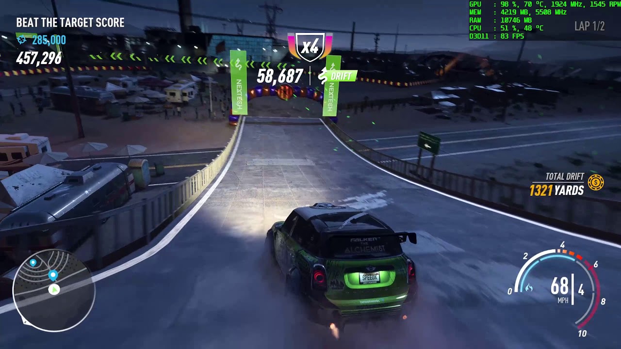 Need For Speed Payback - Speedcross - Liberty Blitz - Event #10