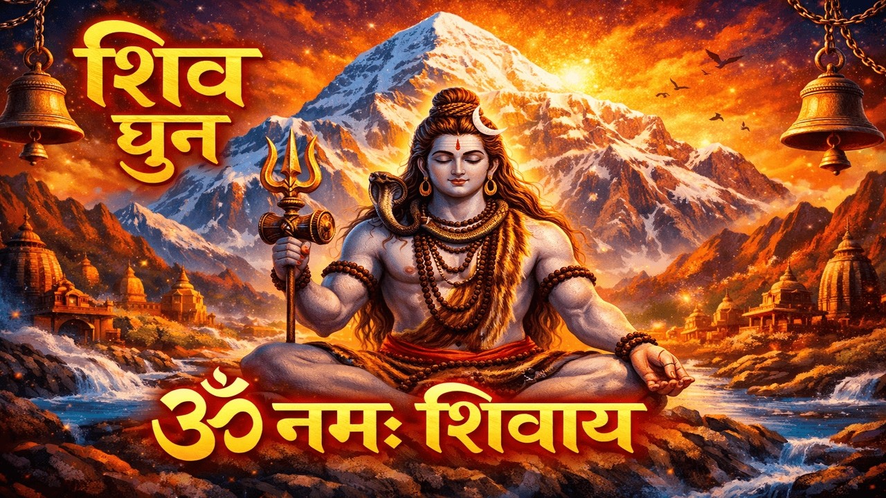 शिव धुन | ॐ नमः शिवाय मंत्र | शक्तिशाली शिव मंत्र | महादेव भजन Shiv Dhun | Om Namah Shivay