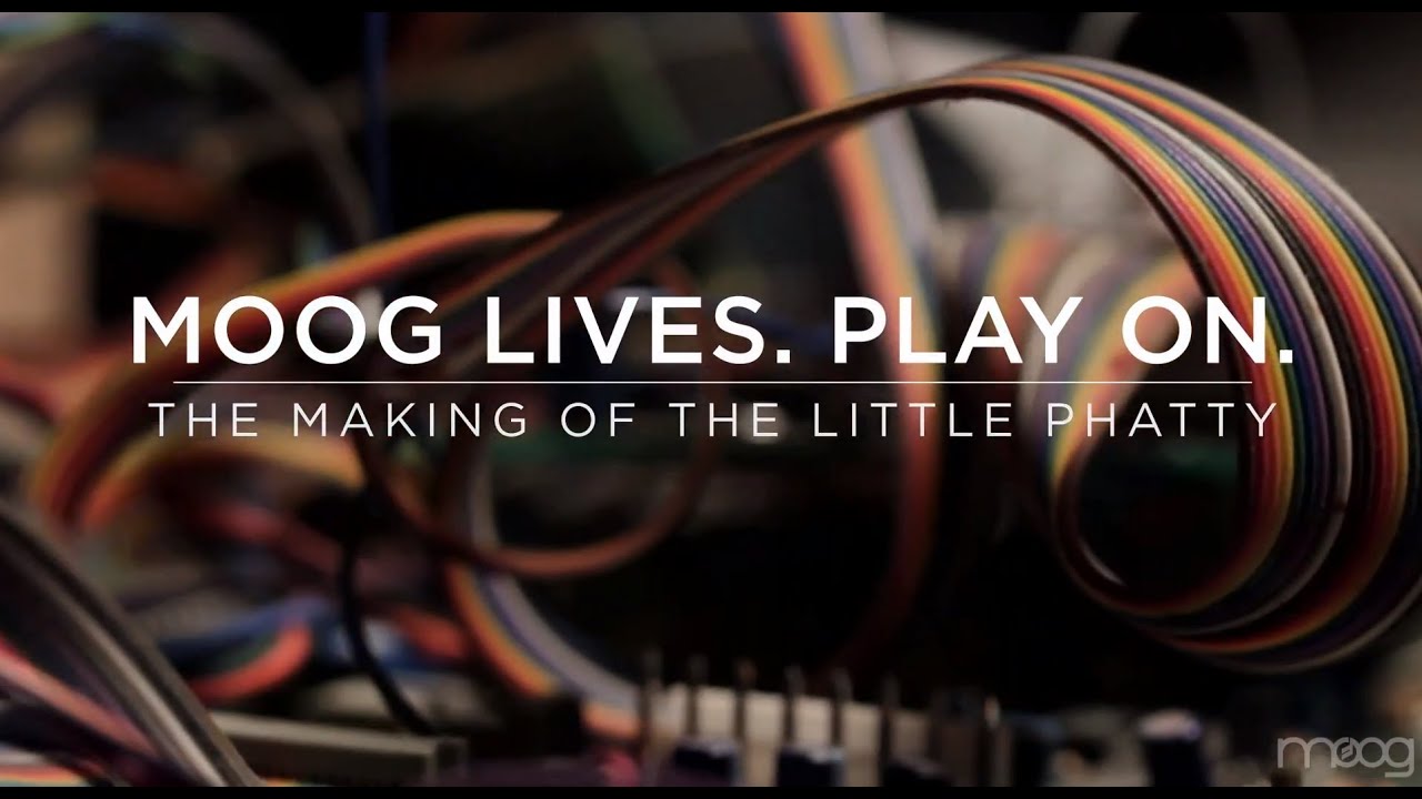 MOOG LIVES. PLAY ON. | The Making of the Little Phatty