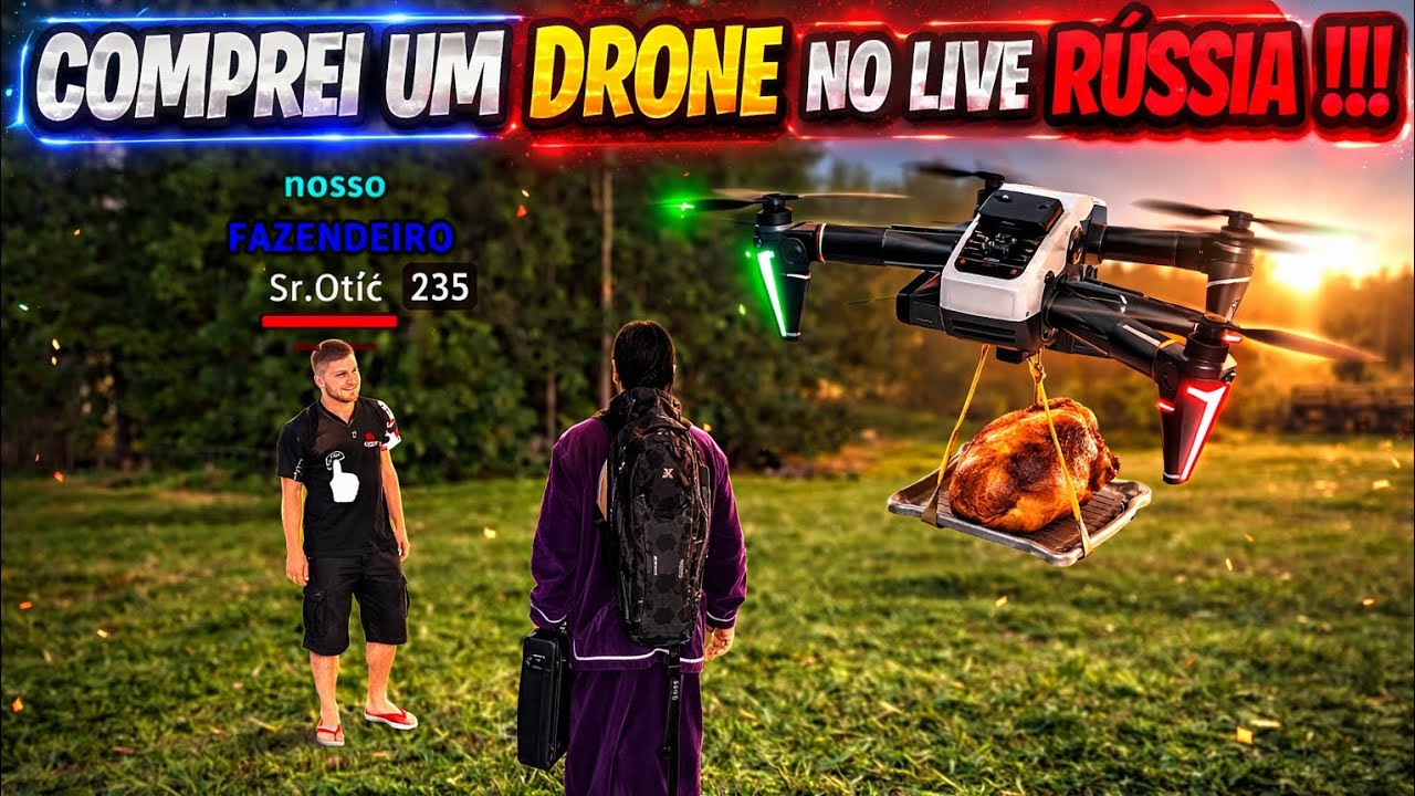 Comprei Um Drone No Live Rússia GTA RP Ep.39