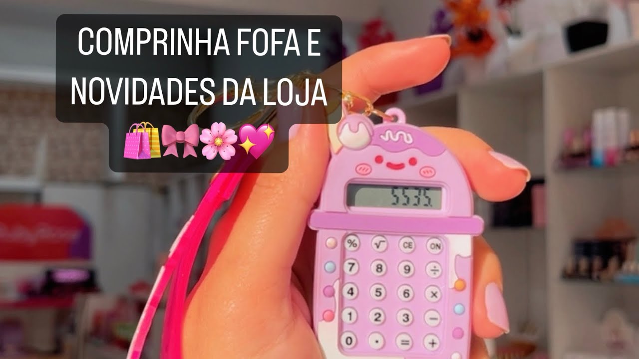 COMPRINHA FOFA E NOVIDADES DA LOJA 🤍 #materialsivertido #lojademaquiagem #comprinhafofa