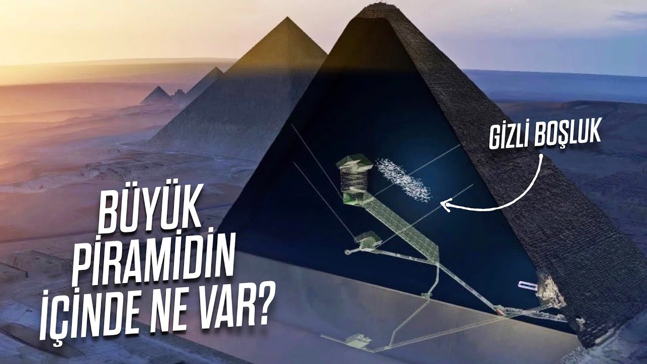 Büyük Piramidin içinde ne var? 3B TUR