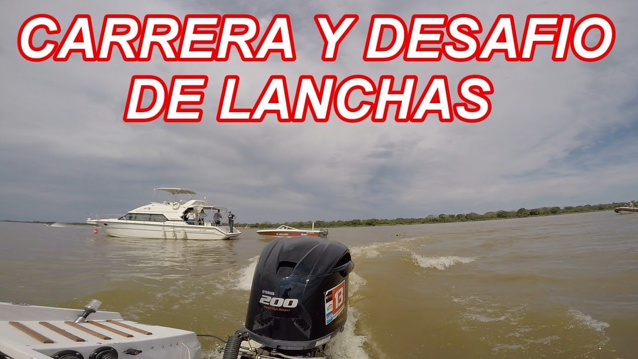 Carreras y Desafíos de Lanchas Puerto Reconquista. DRONE + GoPro
