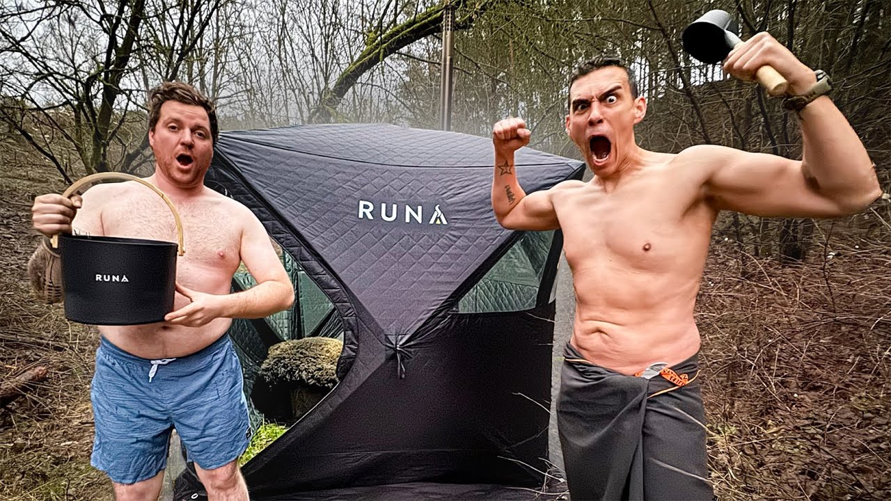 Mobile OUTDOOR-SAUNA?! 🔥🔥 Funktionstest mit @Das Leben des Brian  | Mattin