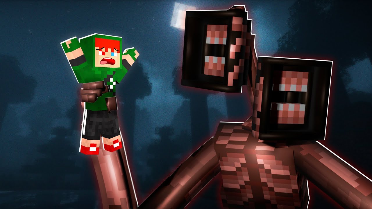 ДРУЗЕЙ ПОГЛОТИЛ SIREN HEAD В MINECRAFT!! МЫ ВЫЖИЛИ?