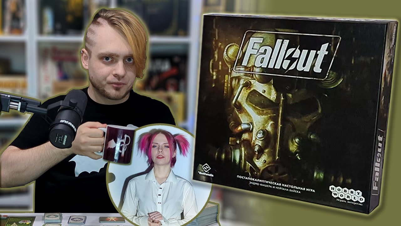 Настольная игра Fallout - полные правила и краткий лор от GamerPaper | обзор