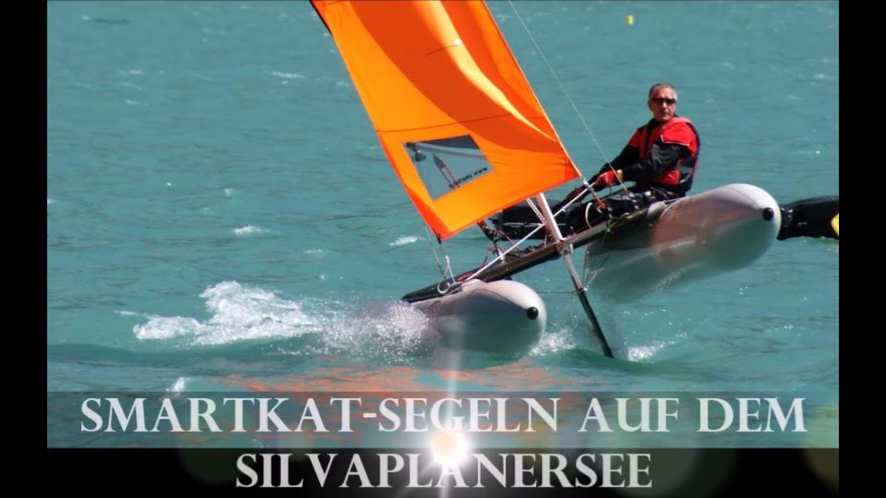 Smartkat   Segeln auf dem Silvaplanersee