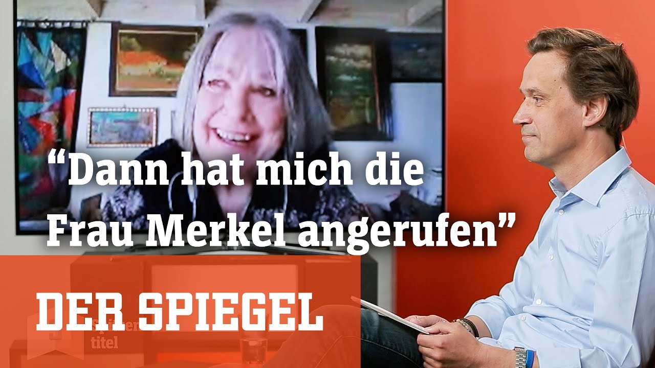 »Spitzentitel« mit Helga Schubert: »Dann hat mich die Frau Merkel angerufen« | DER SPIEGEL