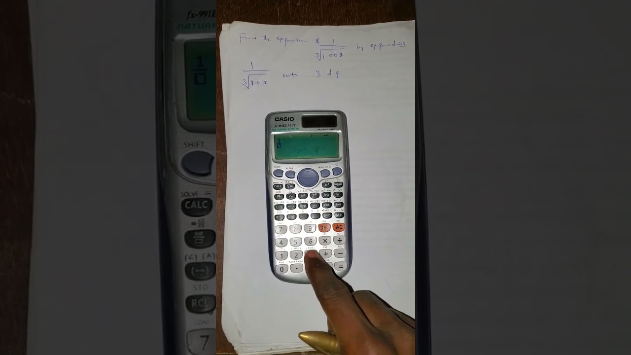BINOMIAL EXPANSION