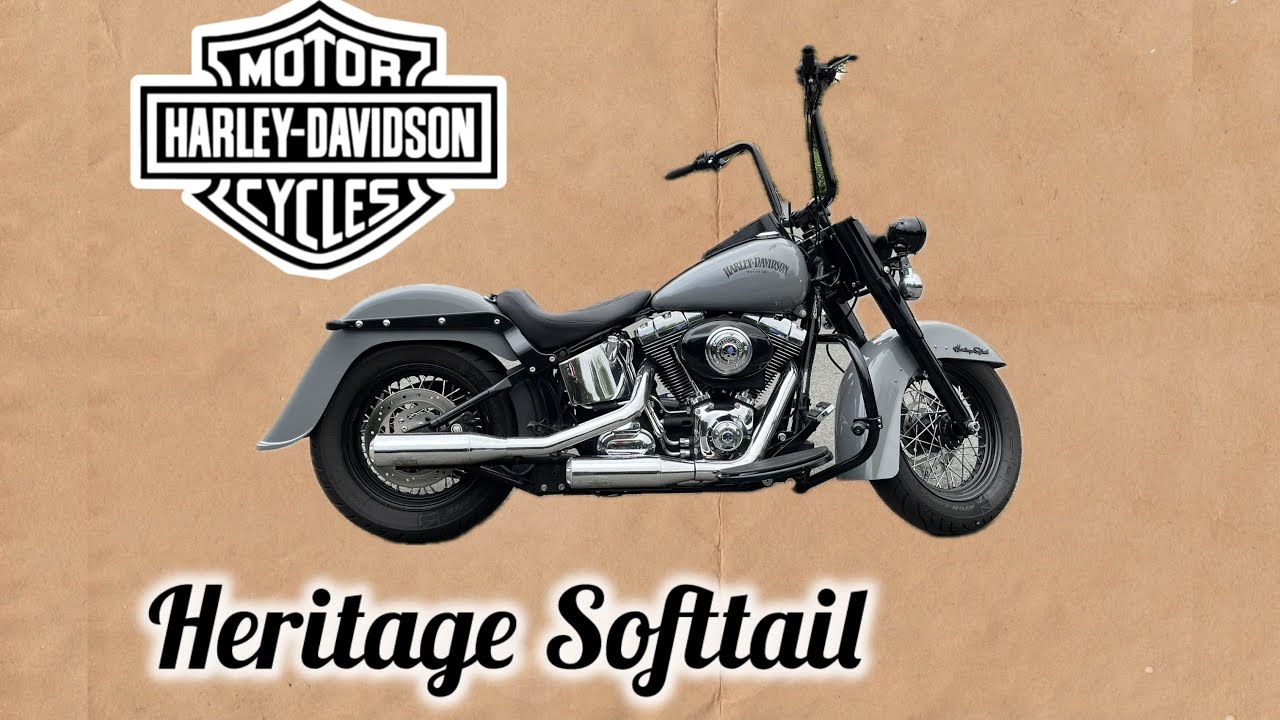 Harley Davidson ❌ Heritage Softtail ❌ 2007 Custom Look
