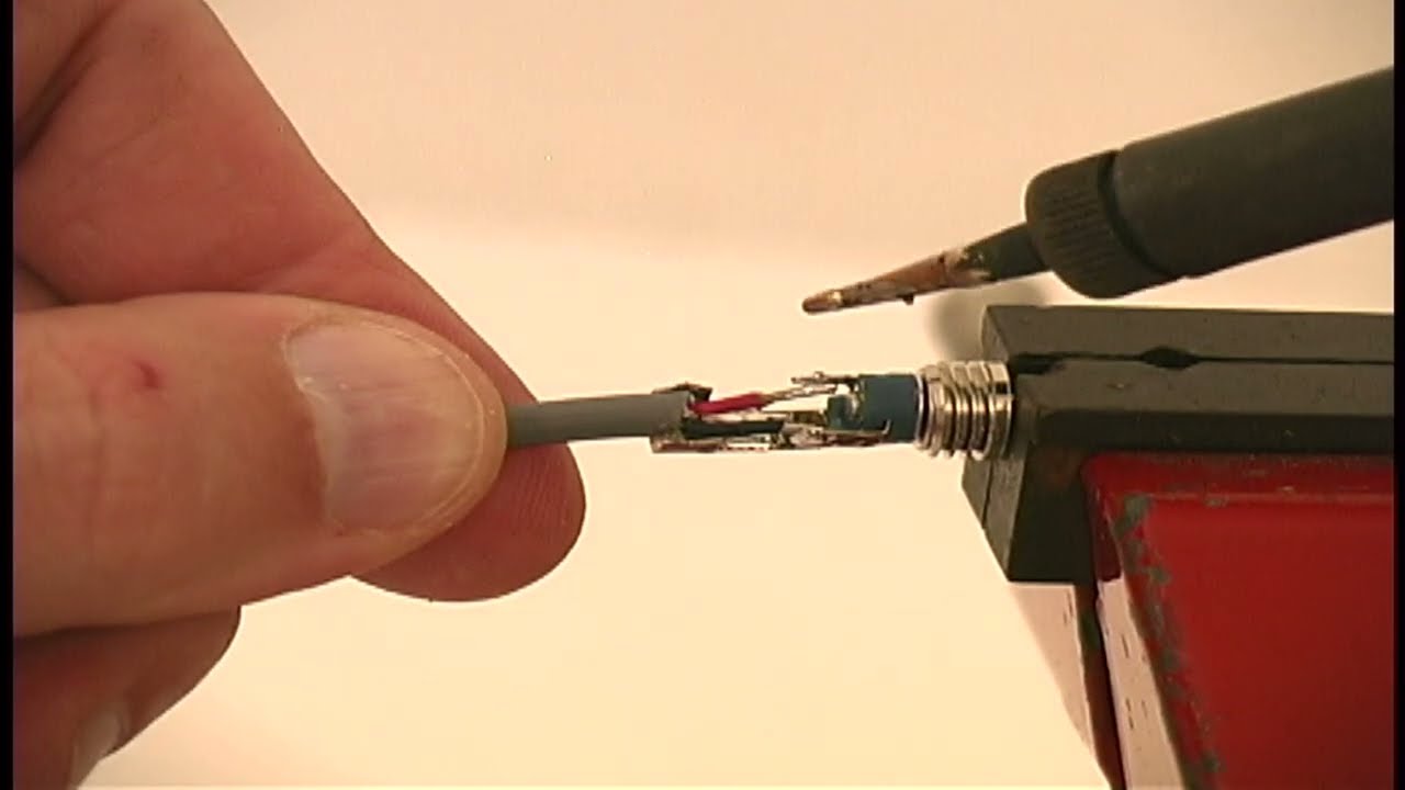 How to Terminate (Solder) a 1/8