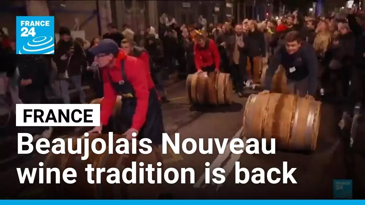 French Beaujolais Nouveau wine tradition is back &bull; FRANCE 24 English