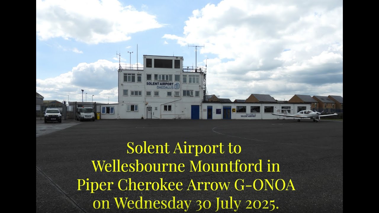 Solent Airport to Wellesbourne, UK on 30/07/2025