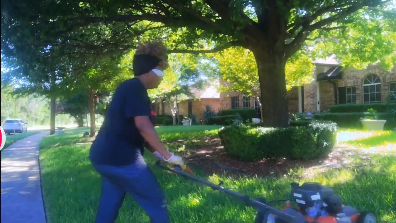 Garden Cleanup and cutting grass #gardencare  #lawnandgarden  #garden #gardening #gardenmaintenance 