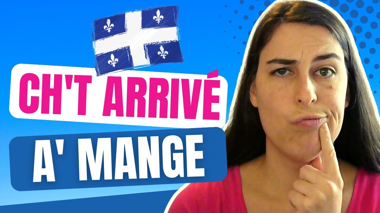 Conjuguer en qu&eacute;b&eacute;cois | France VS Qu&eacute;bec : les verbes sont pareils?
