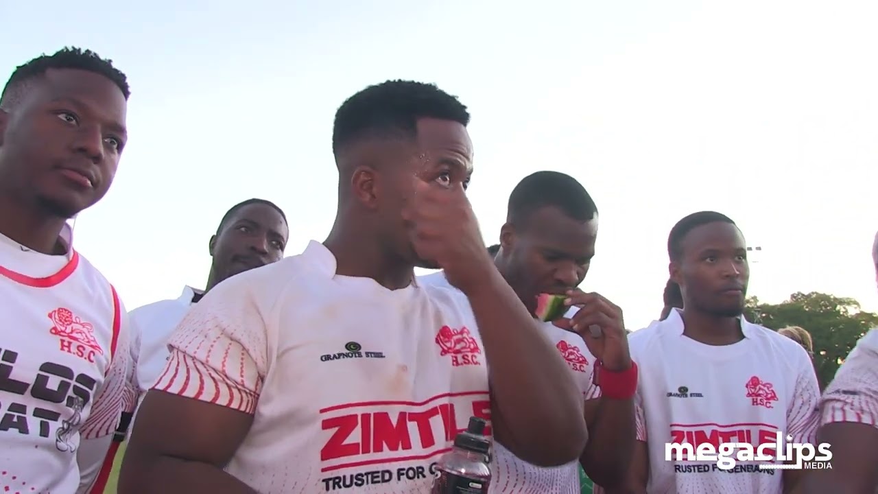 Harare Sports Club Rugby Half-time chats ...
