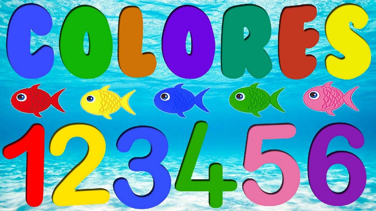 Los n&uacute;meros y colores para ni&ntilde;os