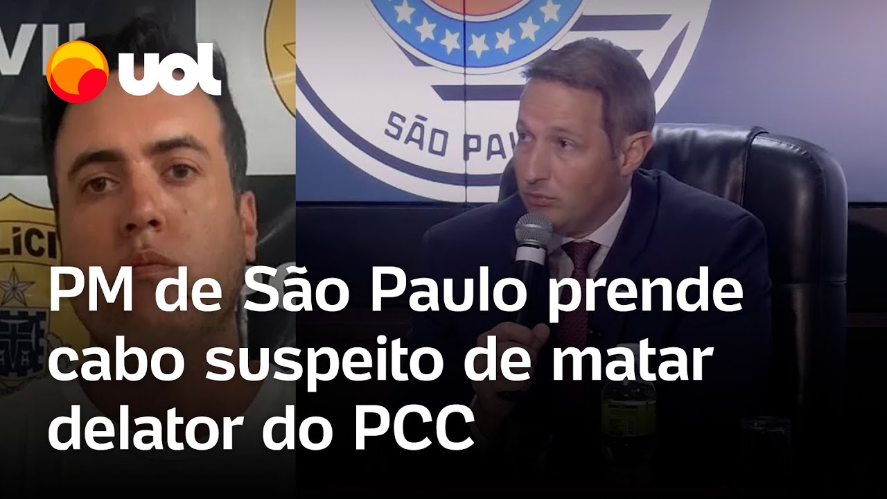 Policial é preso por suspeita de matar delator do PCC: 'Má conduta não será tolerada', diz Derrite