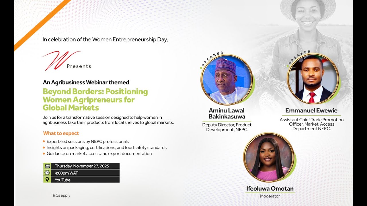 Beyond Borders: Positioning Women Agripreneurs for Global Markets