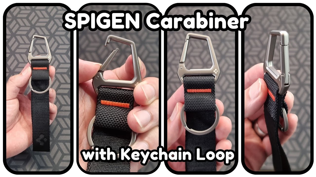 SPIGEN Carabiner with Key Wallet Clip Holder