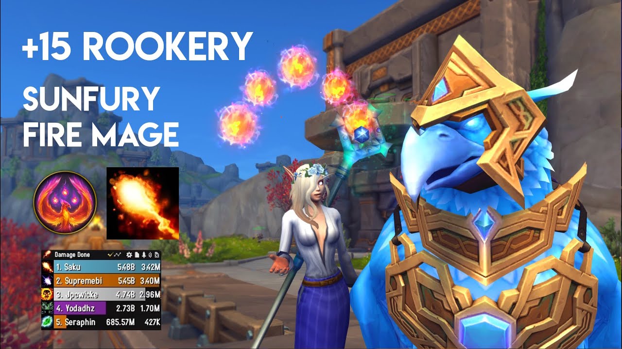 +15 ROOKERY Sunfury Fire Mage (658 ilvl)