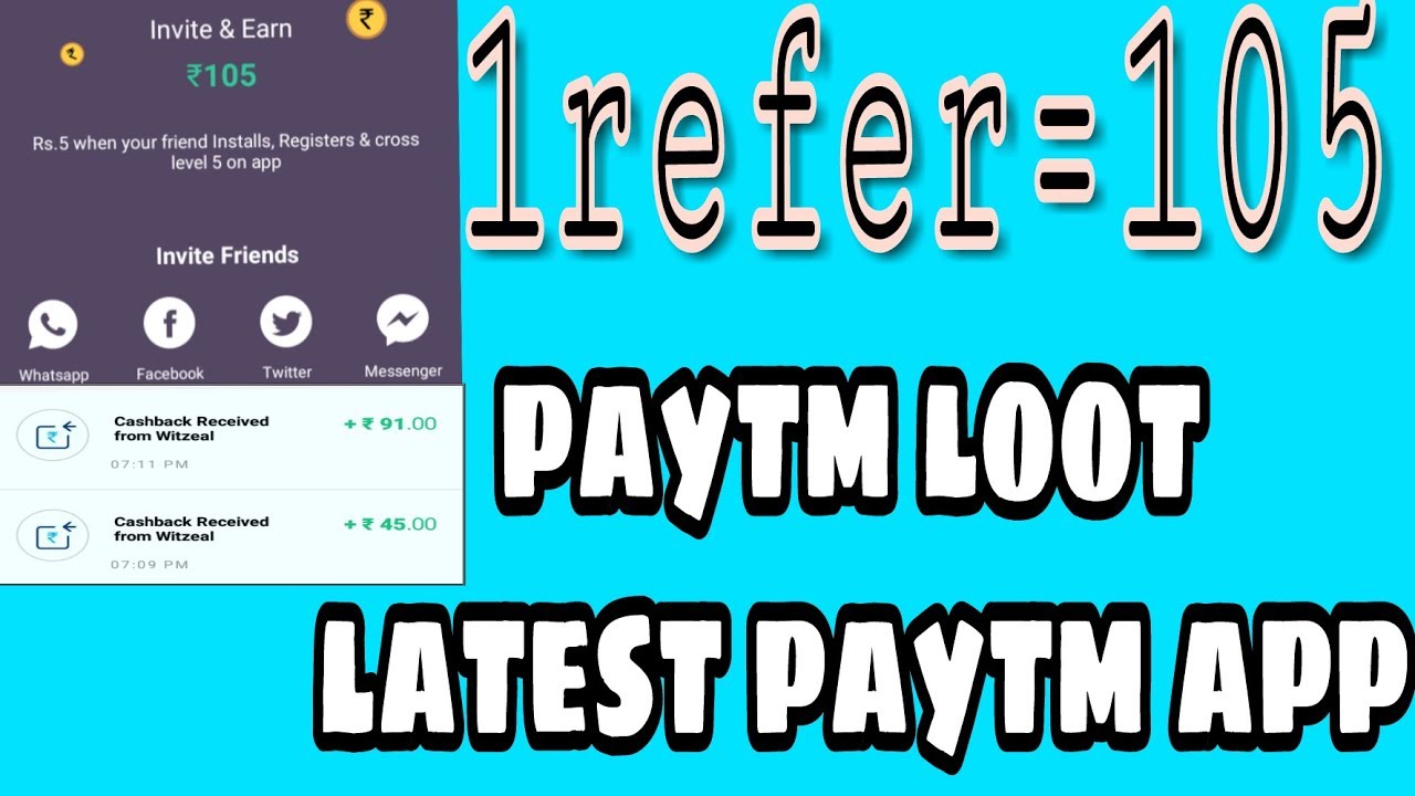 Latest paytm earning app 2018