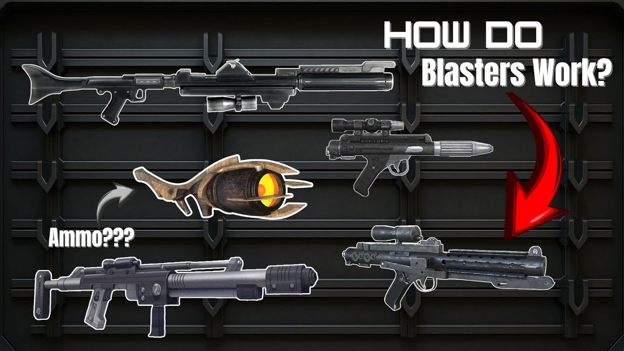 Star Wars Blaster Ammo Explained: Plasma, Stun, Ion & More!