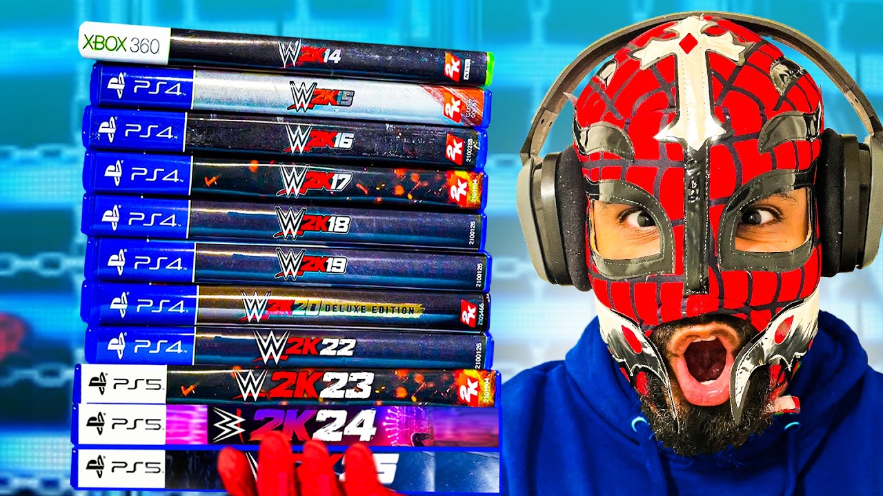 I Played an Elimination Chamber in Every WWE 2K Game